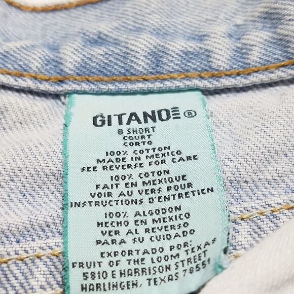 VINTAGE Gitano Light Wash High Rise Tapered Jeans - Picture 12 of 14